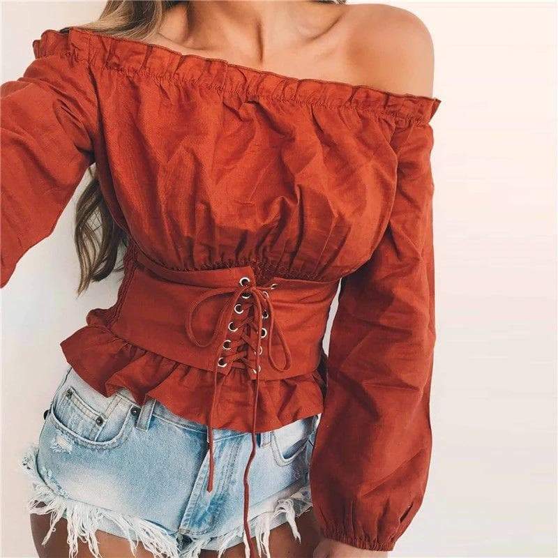 Martina Off Shoulder Blouse