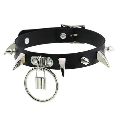 Locked Up Choker Necklace