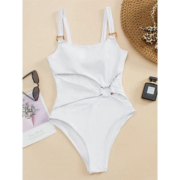 Beach Goddess Hollow Out Swimsuit