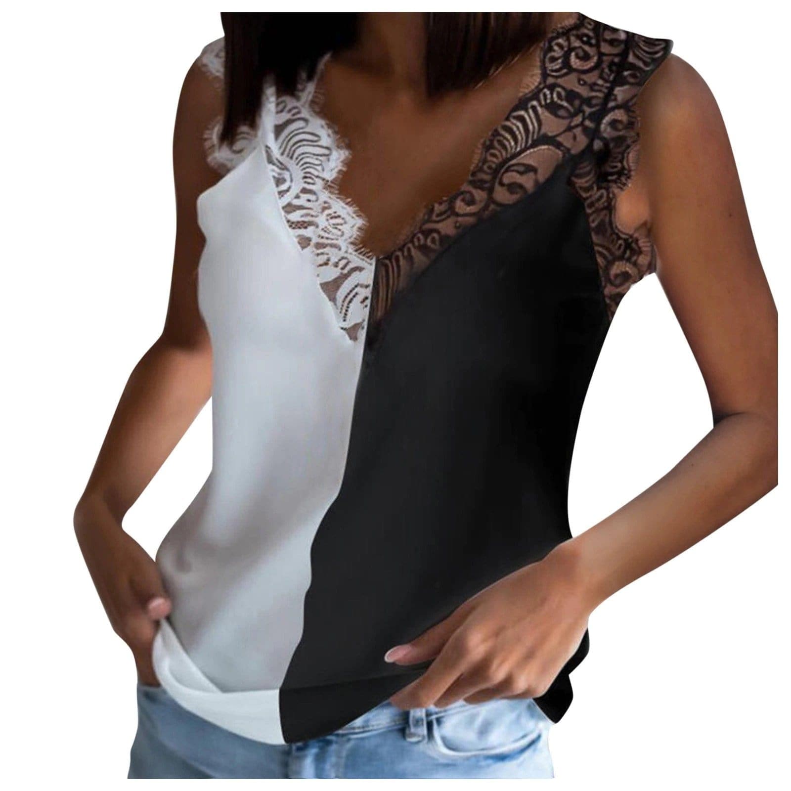 Dark And Light Cami Top