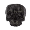 Black Skull Candle Holder