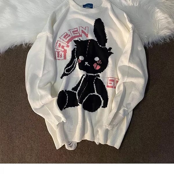 Bad Bunny Knitted Sweater