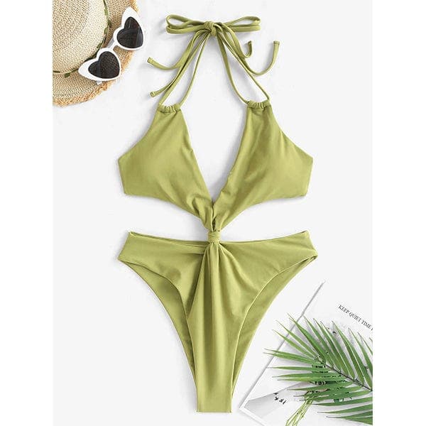 Myrtle Knot One-Piece Swimwear