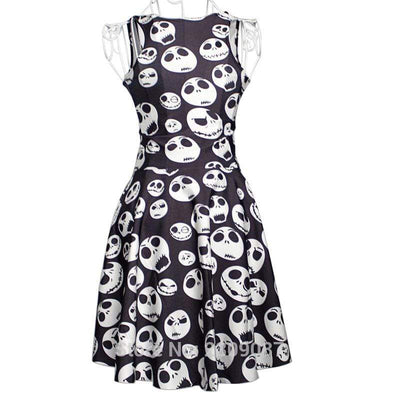 Got The Tea Polka Skull Dress