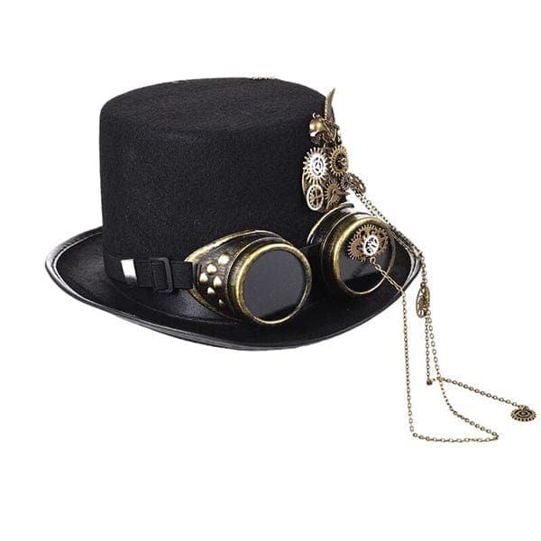 Atomic Steampunk Hat With Goggles