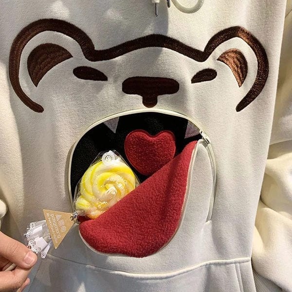 Hungry Bear Oversized Hoodie