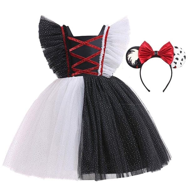 Cruella Deville Inspired Costume Dress