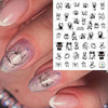Abstract Girl Nail Stickers