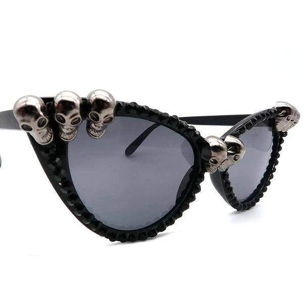 Trendy Skull Retro Sunglasses