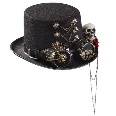 Steampunk Meister Top Hat