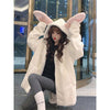 Snow Bunny Kawaii Hooded Coat