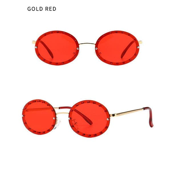 Valentina Studded Vintage Sunglasses