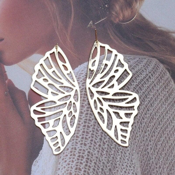 Hollow Butterfly Earrings