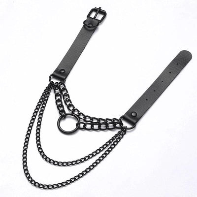 Gothic Chain Choker Necklace