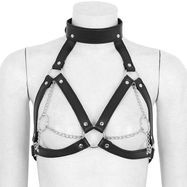 Punk Gothic Chained Harness