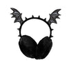 Gothic Bat Wings Earmuffs