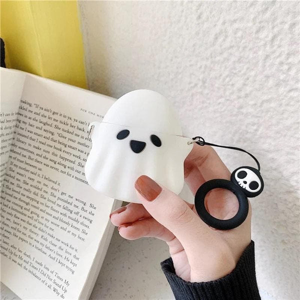 3D Ghost Silicone Airpod Case