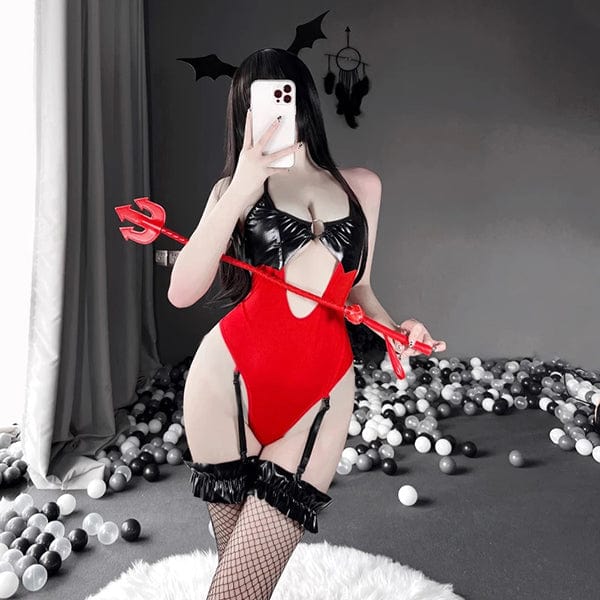 Heaven In Hell Lingerie Set