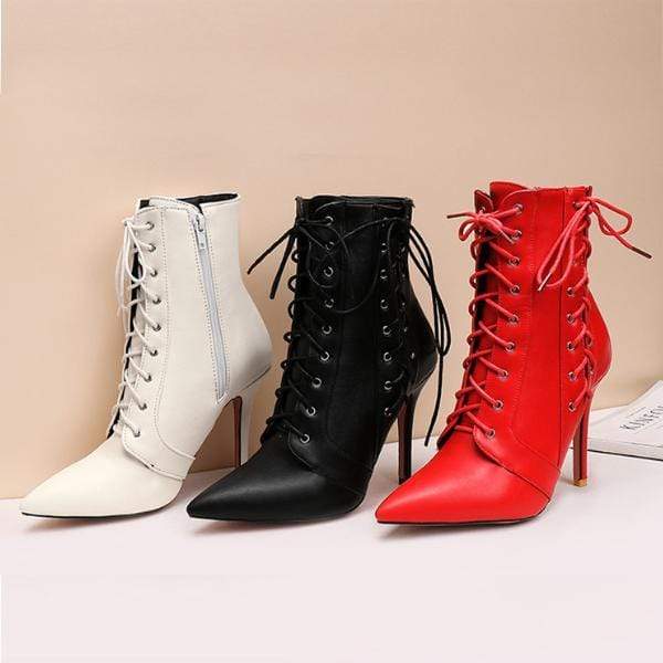 Bewitching Lace Up Boots