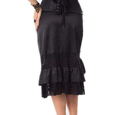 Medieval Black Gothic Skirt