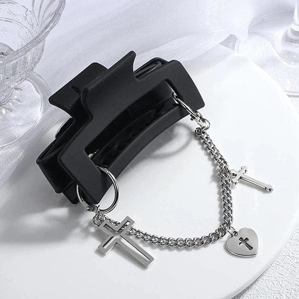 Punk Belt Hair Claw Clip
