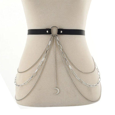 Moon Escape Belt With Chains
