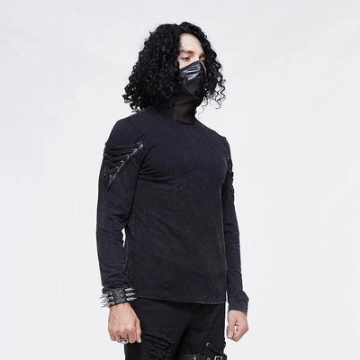 Huxley Turtleneck Black Top