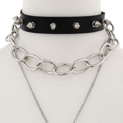 Hate Me Not Choker Necklace Set