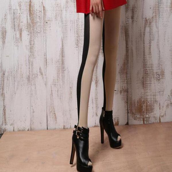 Dual Shade Goth Tights