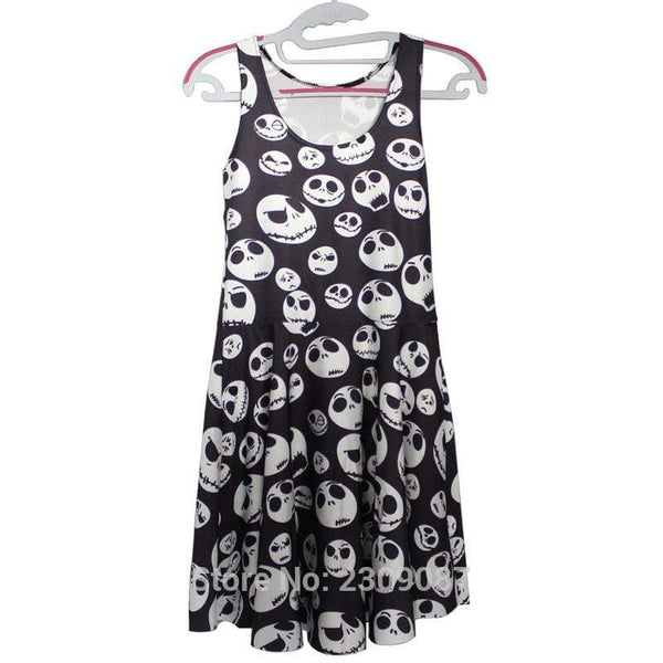 Got The Tea Polka Skull Dress