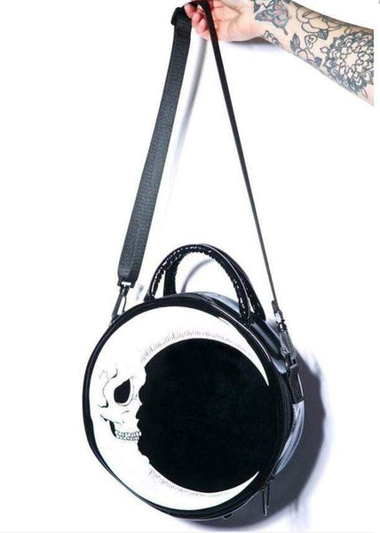 Lady Punk Round Handbag