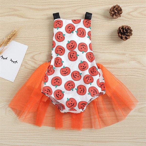 Ghostling Pumpkin Baby Rompers