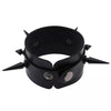 Punk Spike Leather Bracelet