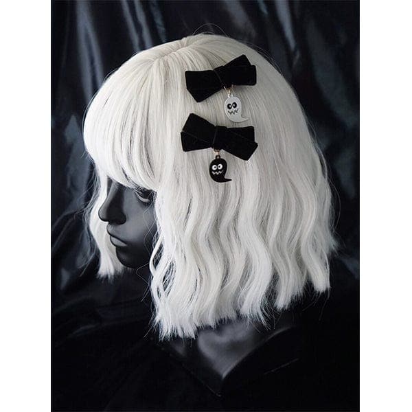 Goth Bowknot Hair Clips