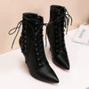 Bewitching Lace Up Boots