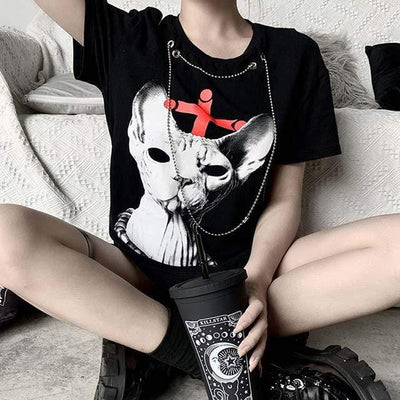 Goth Animalistic Shirt