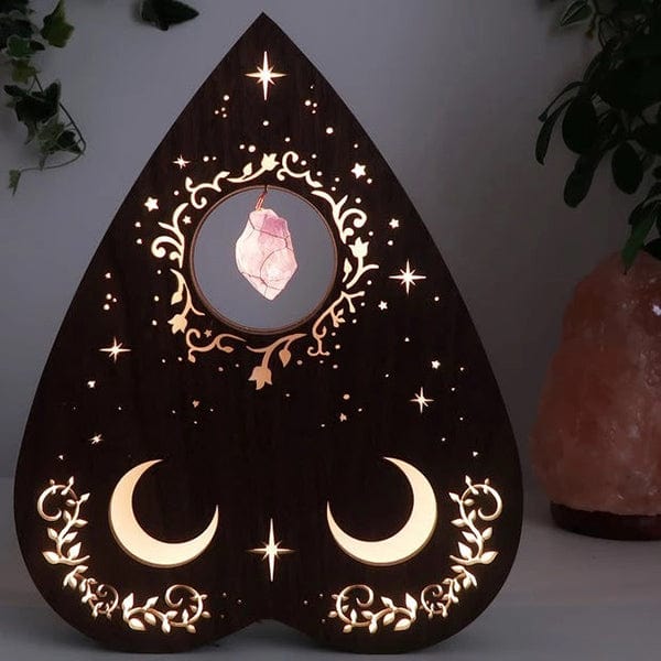 Planchette Crystal Lamp