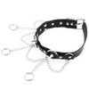 Chain of Guilt Leather Choker