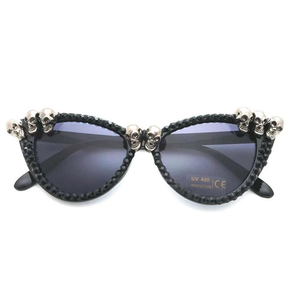 Trendy Skull Retro Sunglasses