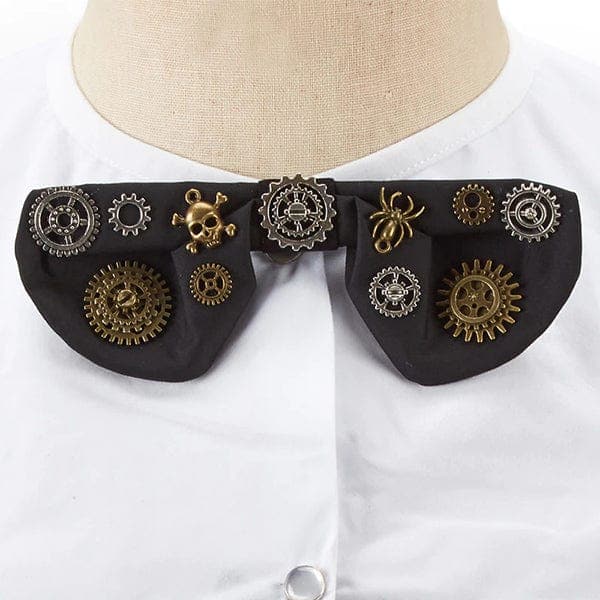 Steampunk Fake Collar