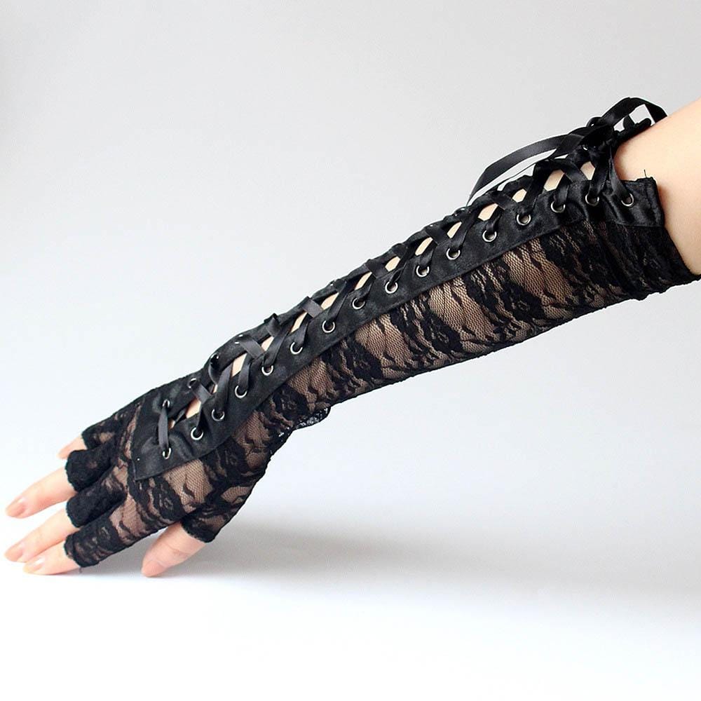 Gothic Punk Gloves - Gothic Babe Co