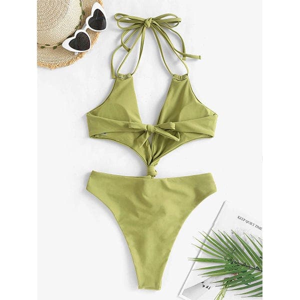 Myrtle Knot One-Piece Swimwear