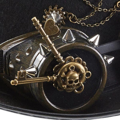 Steampunk Meister Top Hat