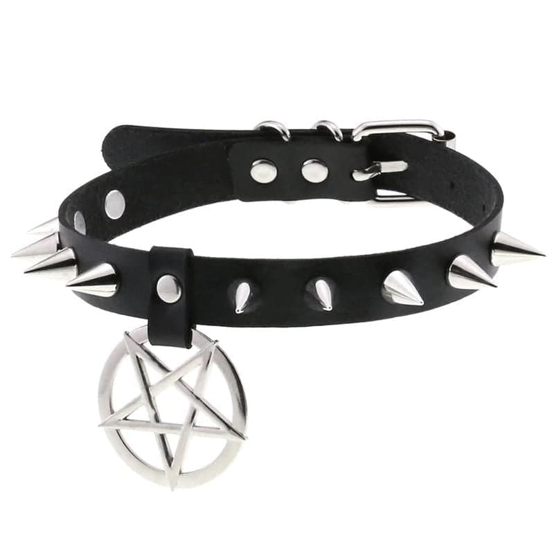 Pentagram Bondage Necklace