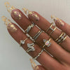 Bohemia Vintage Style Ring Sets