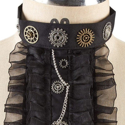 Steampunk Lace Detachable Collar