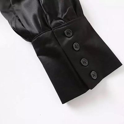 Ethical Black Gothic Dress