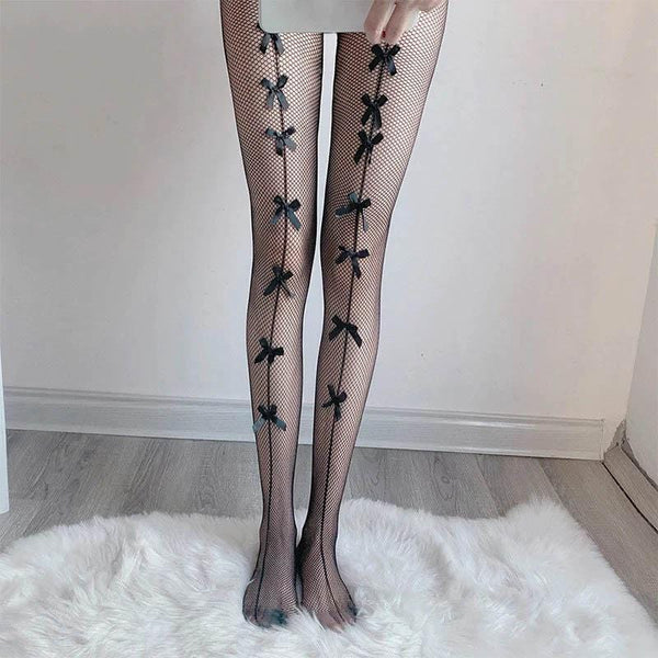 Gothic Fashion Fishnet Tights