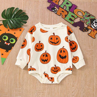 Jack-O-Lantern Onesie