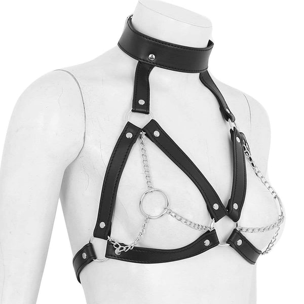 Punk Gothic Chained Harness